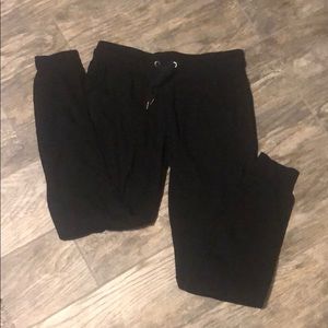 Black joggers